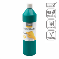 Farba do malowania palcami Creall - 750 ml – zielony