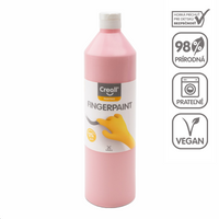 Farba do malowania palcami Creall - 750 ml – różowy