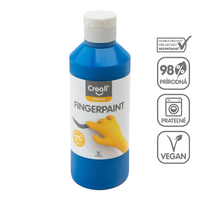 Farba do malowania palcami Creall 250 ml – niebieski