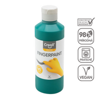 Farba do malowania palcami Creall 250 ml – zielony