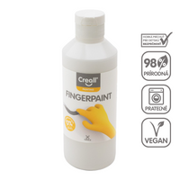 Farba do malowania palcami Creall 250 ml – biały
