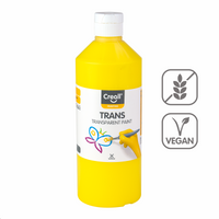 Farba transparentna Creall 500 ml – żółty