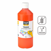 Farba transparentna Creall 500 ml – pomarańczowy