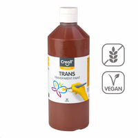 Farba transparentna Creall 500 ml – brązowy