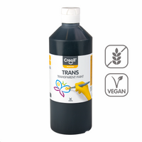Farba transparentna Creall 500 ml – czarny