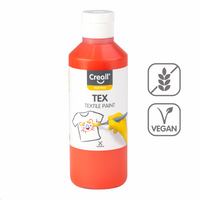 Farba do tkanin Creall Tex 250 ml – pomarańczowy