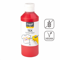 Farba do tkanin Creall Tex 250 ml – czerwony