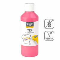 Farba do tkanin Creall Tex 250 ml – różowy
