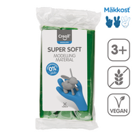 Masa plastyczna Creall Super Soft 500 g – zielony