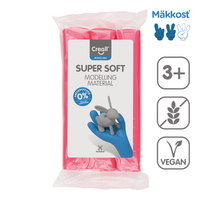Masa plastyczna Creall Super Soft 500 g – różowy
