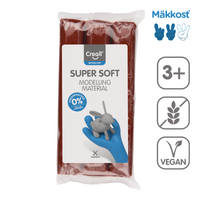 Masa plastyczna Creall Super Soft 500 g – brązowy