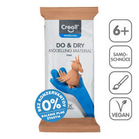 Glinka samoutwardzalna Creall Do&Dry hipoalergiczna 500 g – terakota