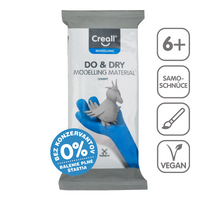 Glinka samoutwardzalna Creall Do&Dry hipoalergiczna 500 g – szary cement