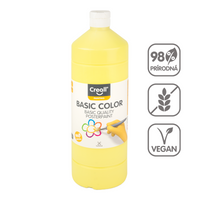 Farba plakatowa Creall 500 ml – jasnożółty