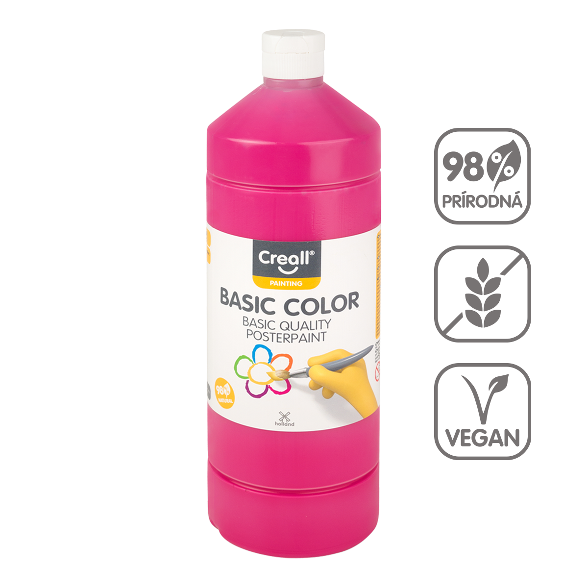 Farba plakatowa Creall 500 ml – magenta