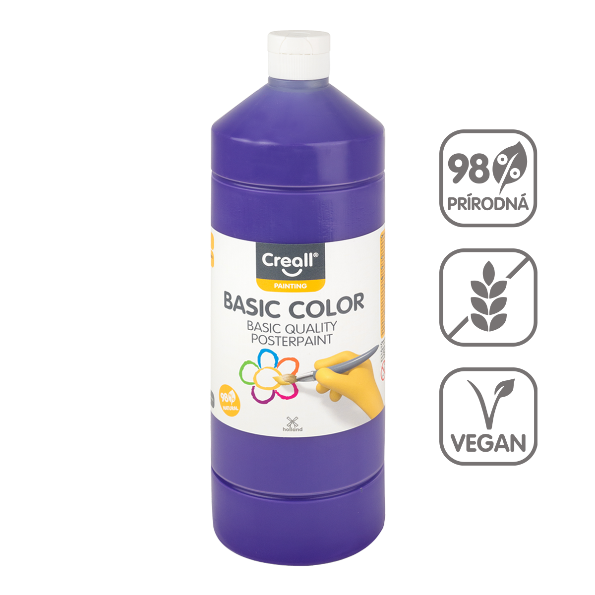 Farba plakatowa Creall 500 ml – fioletowy