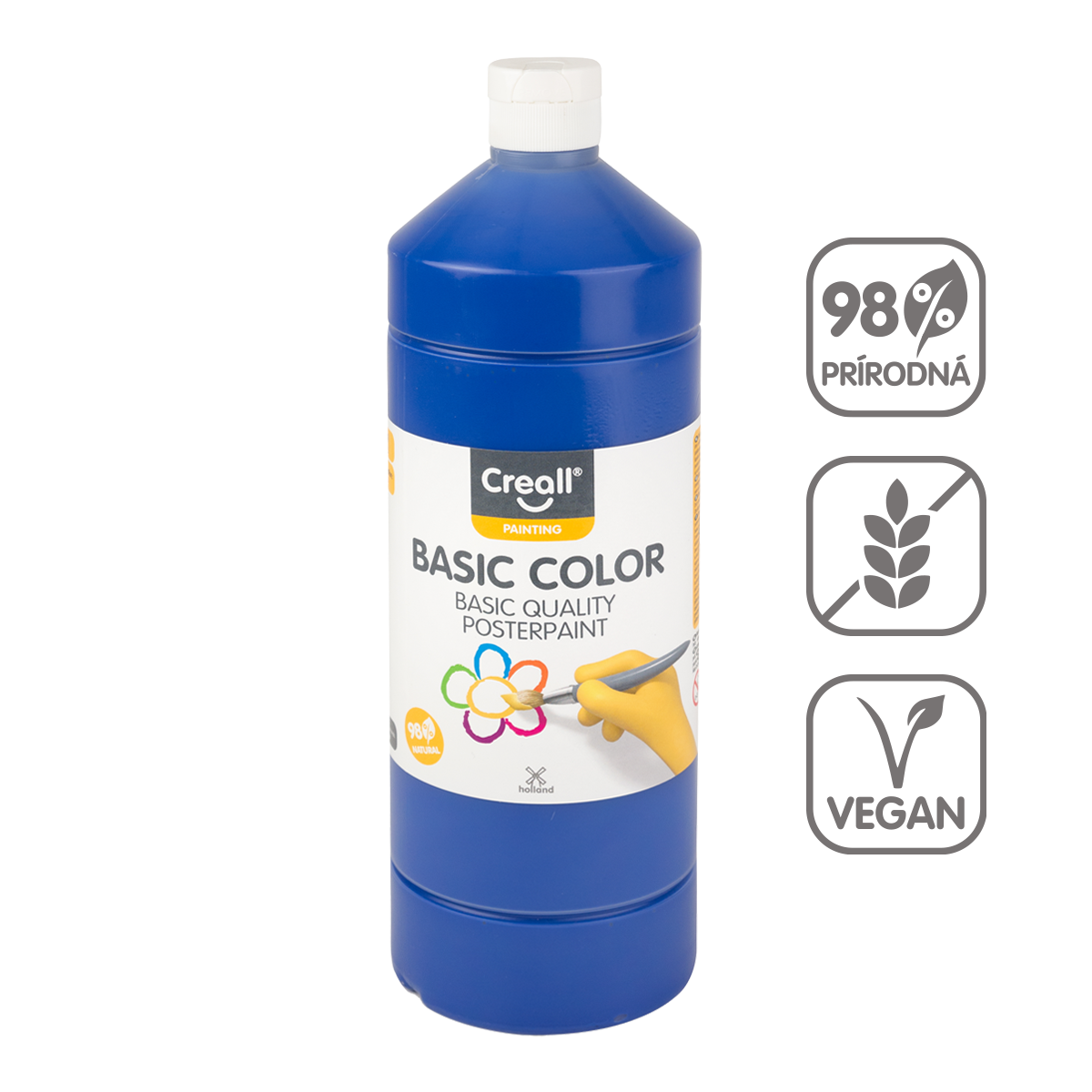 Farba plakatowa Creall 500 ml – ciemnoniebieski