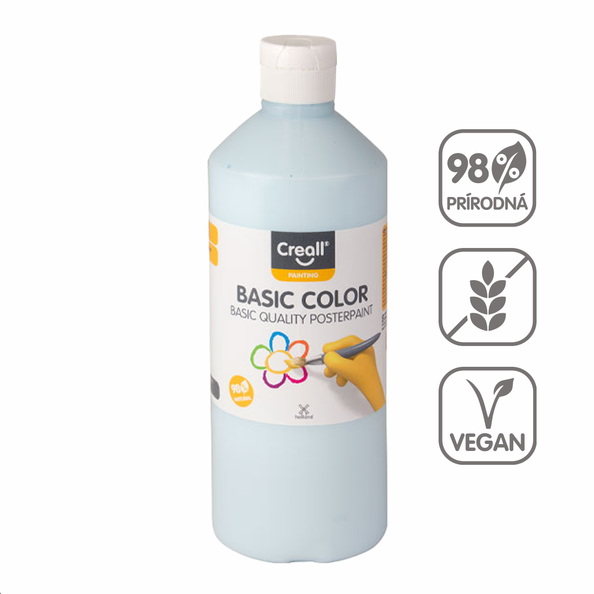 Farba plakatowa Creall 500 ml – pastelowy niebieski