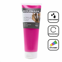 Farba akrylowa Molenaer 250 ml – magenta