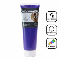 Farba akrylowa Molenaer 250 ml – fioletowa
