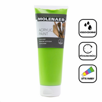Farba akrylowa Molenaer 250 ml – zielona