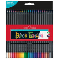 Kredki ołówkowe Faber-Castell Black Edition – zestaw 24 szt.