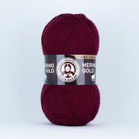 Włóczka Madame Tricote Paris Merino Gold 100 g – bordowa