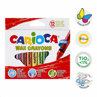 Kredki świecowe Carioca Maxi, 12 szt.