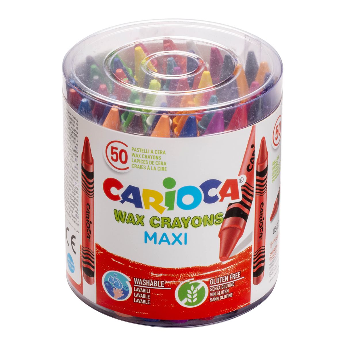 Carioca Maxi kredki świecowe, 50 szt.