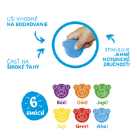 Kredki woskowe Carioca Baby Wild 2+, 8 szt.