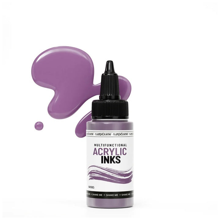 Skoncentrowany tusz akrylowy, 30 ml – W4985 Winogronowy