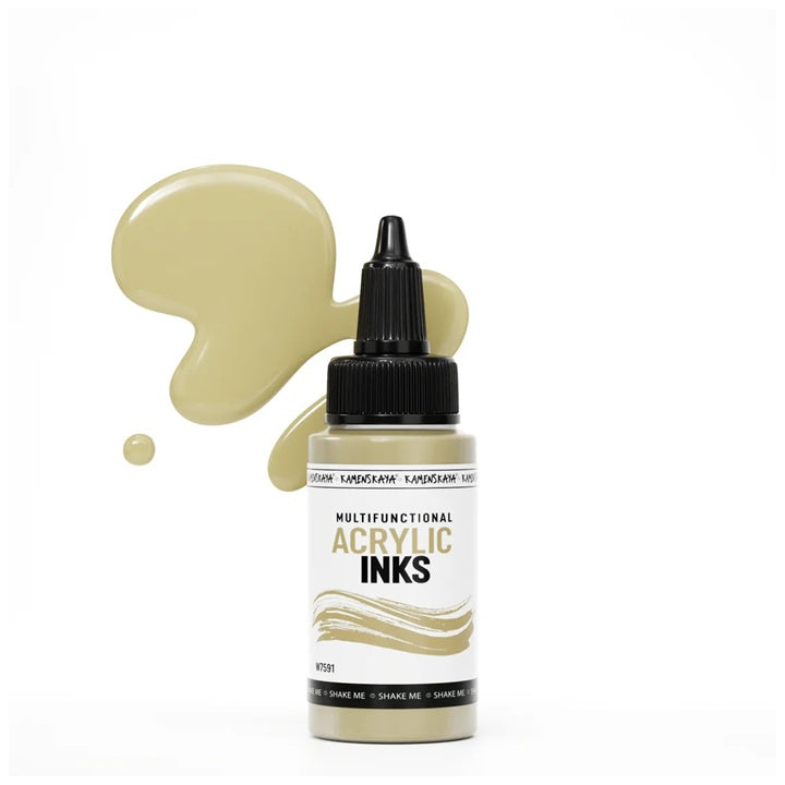 Skoncentrowany tusz akrylowy, 30 ml – W7591 Szampańska