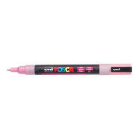 Marker Posca PC-3ML, 0,9 - 1,3 mm, brokatowy – różowa (L13