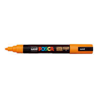 Marker Posca PC-5M, 1,8 - 2,5 mm, jasnożółty (3)