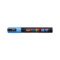Marker akrylowy Posca PC-5M, 1,8 – 2,5 mm, błękit nieba (48)