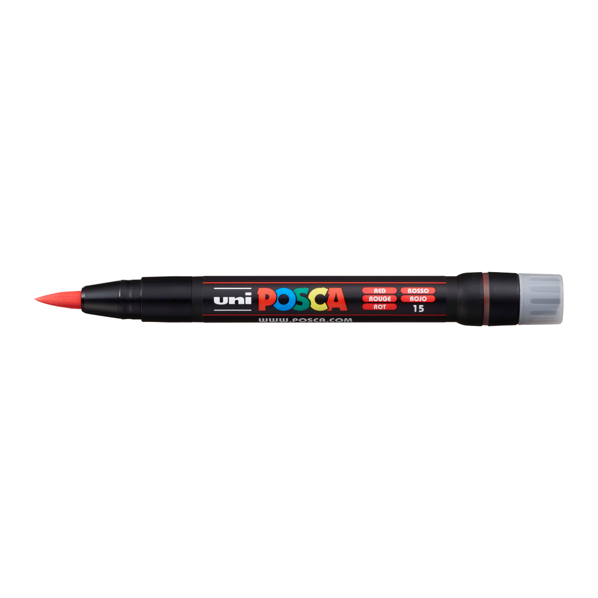 Marker Posca PCF-350, 8 mm – czerwona (15
