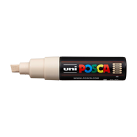 Marker UNI POSCA PC-8K 8 mm – béžová (45)