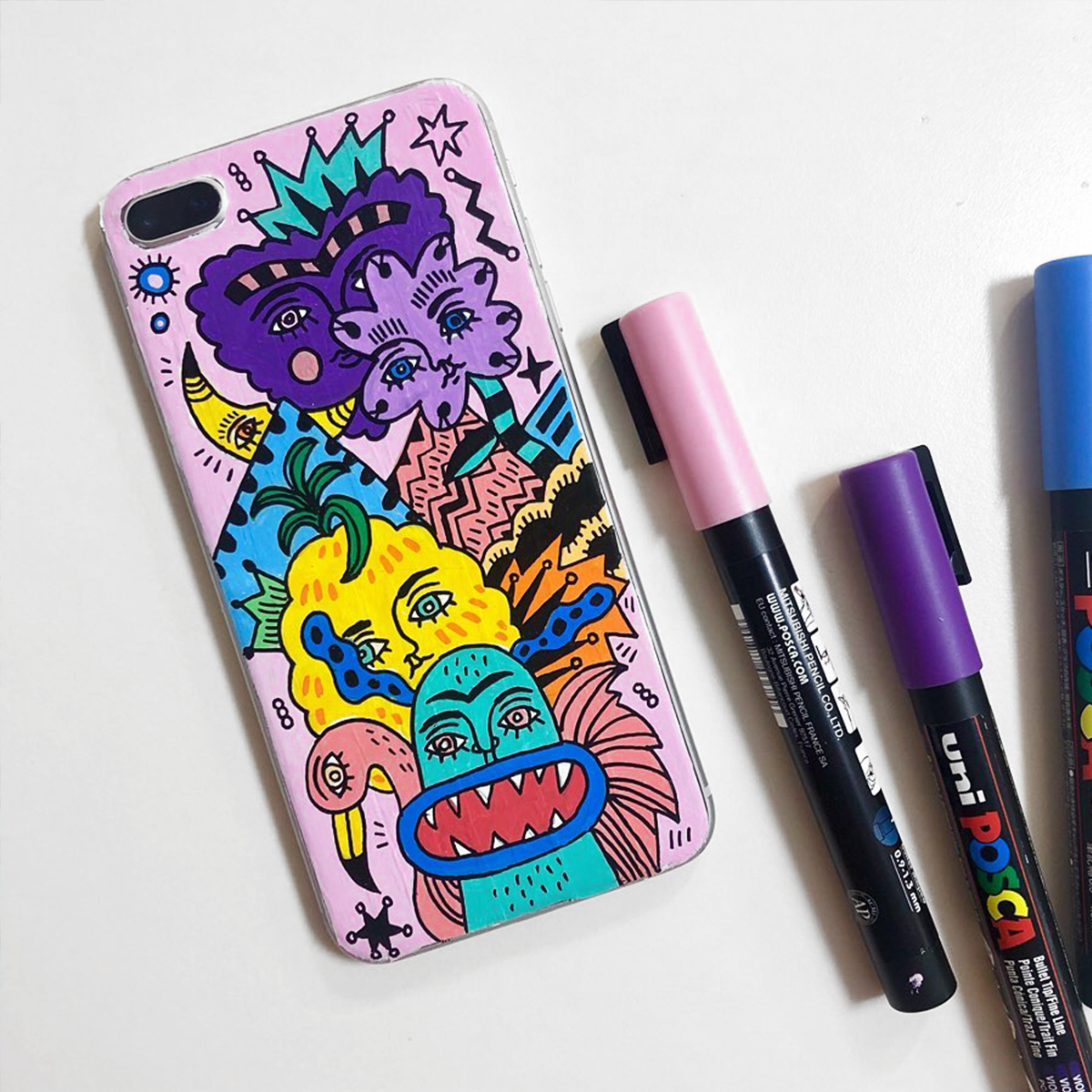 Posca zestaw markerów mix kolorów