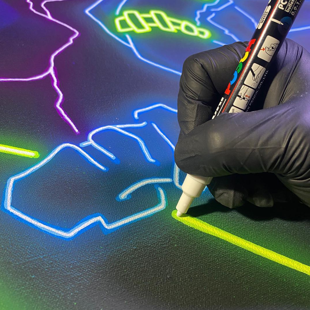 Marker Posca PC-5M, 1,8 - 2,5 mm, jasnożółty (3)