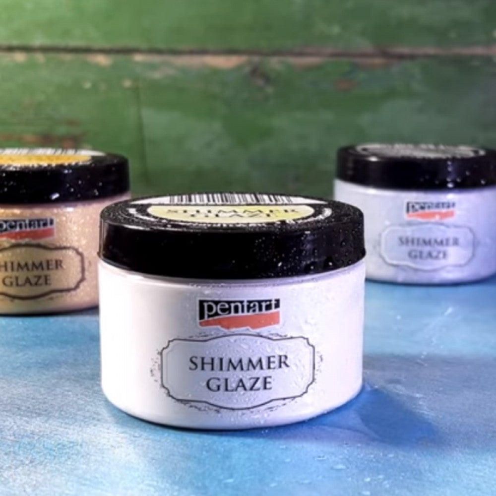 Glazura brokatowa Pentart Junior Paints Shimmer Glaze 150 ml