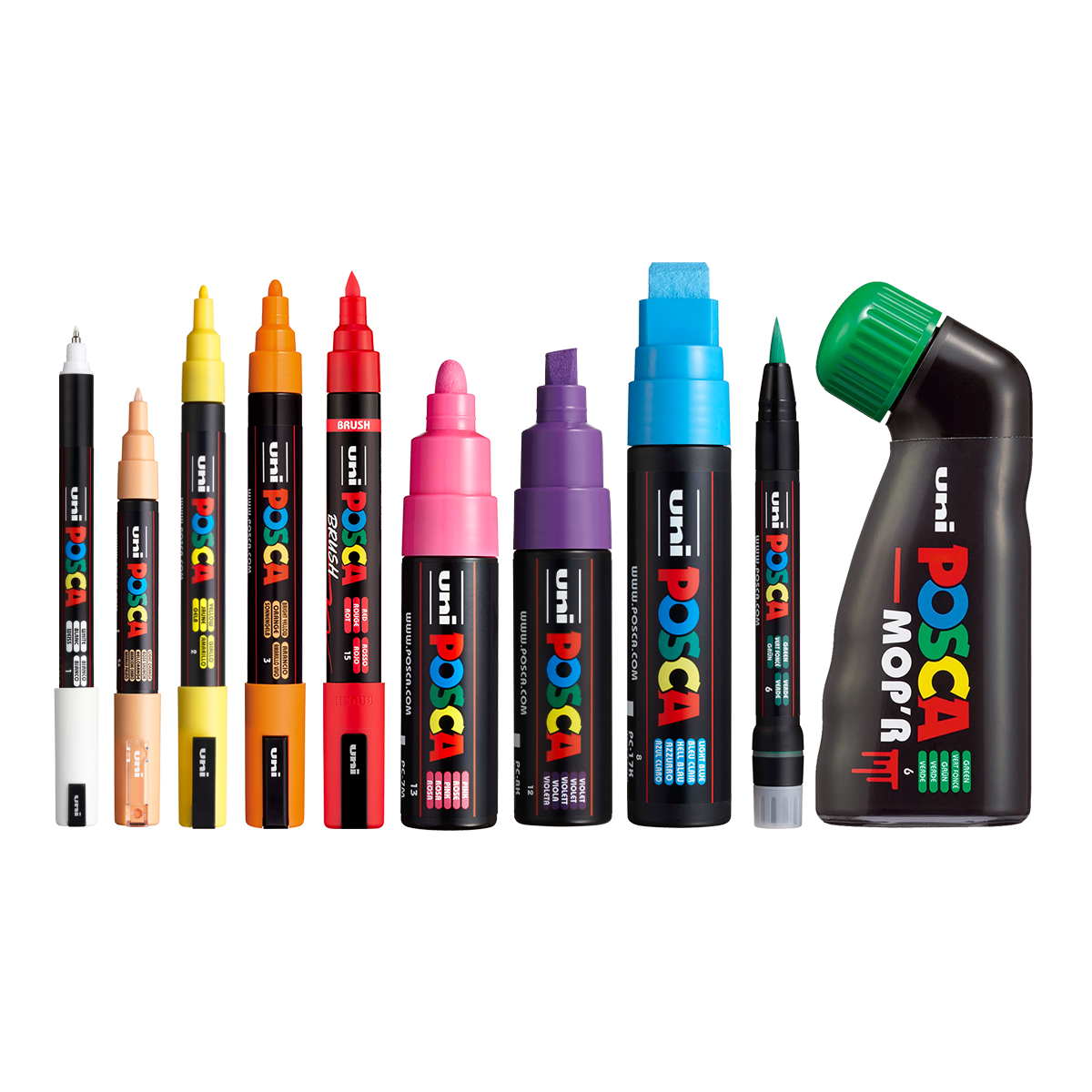 Posca zestaw markerów mix kolorów
