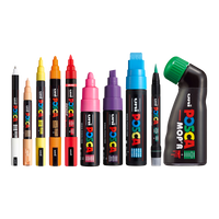 Marker akrylowy Posca PC-5M, 1,8 – 2,5 mm, błękit nieba (48)