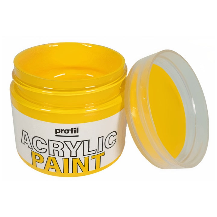 Farba akrylowa Profil Acrylic Paint 50 ml – polska marka – ciemna żółta