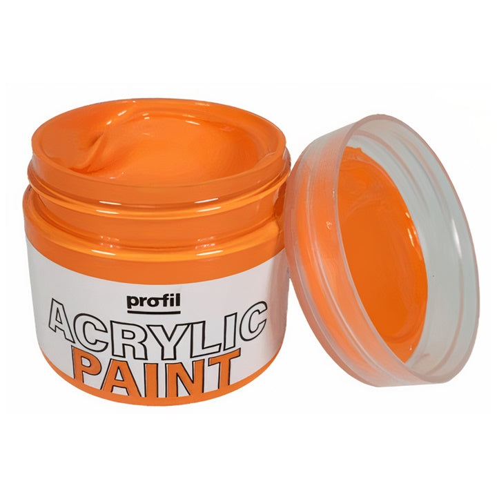 Farba akrylowa Profil Acrylic Paint 50 ml – polska marka – pomarańczowa