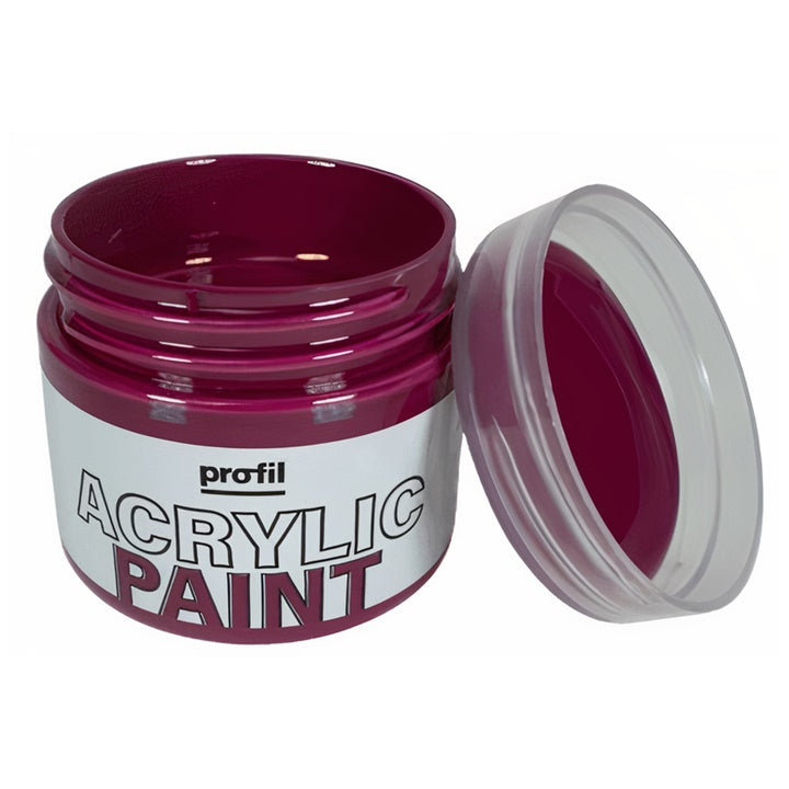 Farba akrylowa Profil Acrylic Paint 50 ml – polska marka – bordowa