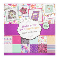 Kreatywny zestaw Craft Sensations do scrapbookingu – 24 arkusze | różne wzory