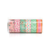 Zestaw taśm washi 6 x 2.5 m – bodky