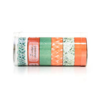 Zestaw taśm washi 6 x 2.5 m – kvety