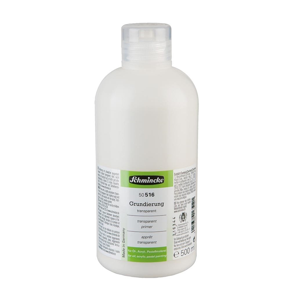 Schmincke transparentny podkład malarski gesso Transparent primer 500 ml