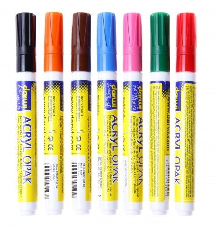 ACRYL akrylowy uniwersalny marker gruby 2mm /6 ml | różne odcienie | Artmie